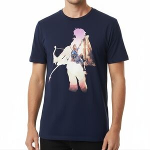 Legend of Zelda Breath of the Wild Men's Large Nintendo Graphic Gamer Tee